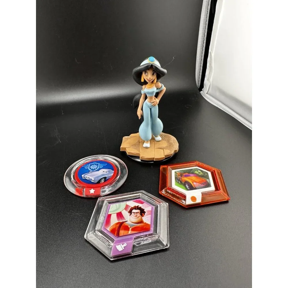 Disney Infinity Power‎ Disc Lot Cars Mike Car Toys R Us Jasmine Wreck It Ralph